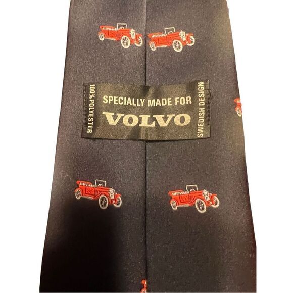 Volvo specialty made Swedish design car logo blue red neck tie car dealer - Picture 4 of 5
